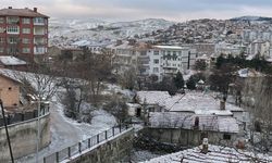 Yozgat'a kar yağdı