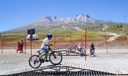 Erciyes'te bisiklet ve aktivite parkı açıldı