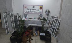 Eskişehir'de bodrum katını uyuşturucu imalathanesine çevirdiği iddia edilen zanlı yakalandı