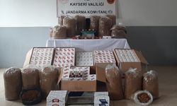Kayseri'de kaçak tütün operasyonu