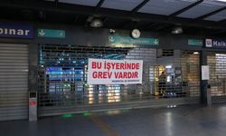 İzmir metro ve tramvay çalışanları greve gitti