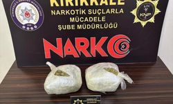 Kırıkkale'de kargo aracında 2 kilo 194 gram uyuşturucu bulundu