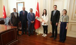 Vali Mehmet Ali Özkan'ı makamında ziyaret etti