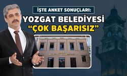 İşte anket sonuçları: Yozgat Belediyesi çok başarısız!