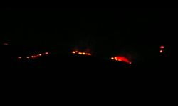 Çankırı’da orman yangınında soğutma çalışmaları devam ediyor
