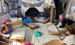 Yozgat’ta kış aylarının vazgeçilmez lezzetlerinden! Yozgatlı ev hanımları kışlık yufka hazırlığına başladı