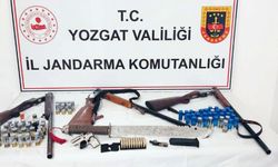 Sorgun'da ruhsatsız silah bulunan evde operasyon: Şahıs gözaltına alındı