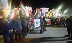 Yozgat'taki Sivil İnisiyatif Platformu, İsrail'in saldırılarına karşı sesini yükseltiyor