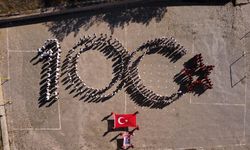 100. yıl coşkusu Yozgat'ta! Öğrencilerden 100. yıla özel koreografi