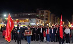 Sorgun'da büyük coşku: Cumhuriyetin 100. yılına fener alayıyla kutlama