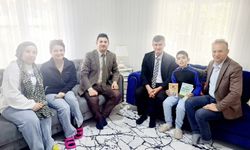 Lösemili Çocuklar Haftasında öğrenciye destek ziyaretinde bulundu