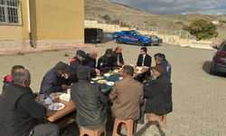 Kadışehri Kaymakamı Tahir Ardal, köy ziyaretlerini aralıksız sürdürüyor