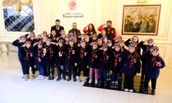 Yozgat'ta yavrukurtlar valiyi ziyaret etti
