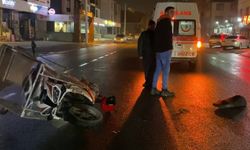 Düzce’de otomobille motosiklet çarpıştı: 2 yaralı