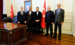 Başkal ve yönetiminden Vali Özkan'a ziyaret