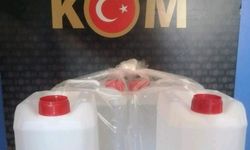 Kırıkkale’de 20 litre kaçak etil alkol ele geçirildi