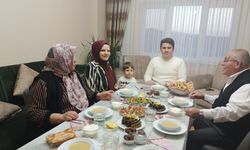 Sarıkaya'da şehit ailesiyle iftar