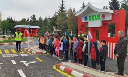 Çocuklar Yozgat Trafik Eğitim Parkında öğreniyor!