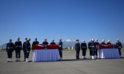 Şehit olan pilotlar için tören düzenlendi