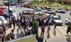 Yozgat Çekerek'e getirdiği 17 ton ürünü hayır için dağıttı!