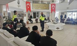 Yozgat'ta jandarmadan trafik eğitimi