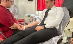 Kaymakamdan Kızılay'a destek
