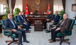 Hasan Kandemir’den Alay Komutanı ve Emniyet Müdürüne ziyaret