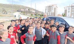 Yozgatlı miniklerden Başkan Arslan’a sevgi seli