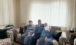 Yozgat Jandarmasından şehit ailesine anlamlı ziyaret