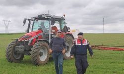 Yozgat jandarmasından çiftçilere anlamlı ziyaret