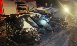 Hurdaya dönen otomobilde hayatını kaybetti