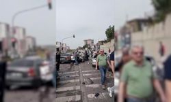 Yozgat Adliye Kavşağının önünde feci kaza… 6 araç birbirine girdi!