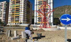 Şefaatli'de kavşak düzenleme çalışmaları başladı