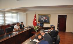 Yozgat'ta encümen toplantısı yapıldı