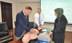 Yozgat’ta personele ilk yardım semineri verildi