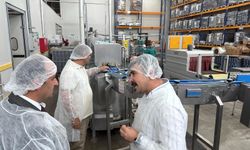Yozgat İl Müdürü Şentürk'ten üretim tesisine ziyaret