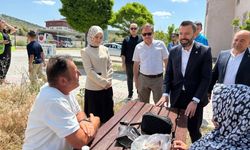 Yozgat Vekili Şahan sınav günü vatandaşlarla buluştu