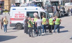 Yozgat Cumhuriyet Meydanı'nda bir kişi kalp krizi geçirdi