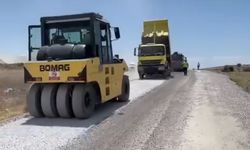 Yozgat’ta köy yolları yenileniyor