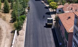 Akdağmadeni Belediyesi tarafından bir cadde daha yeniliyor