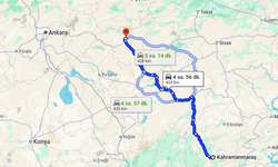 Yozgat-Kahramanmaraş arası kaç km? Kahramanmaraş-Yozgat arası kaç saat sürer?