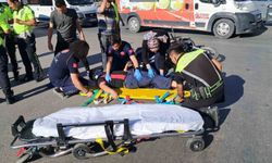 Otomobil ile motosiklet çarpıştı: 1 yaralı
