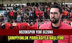 Bozokspor’da hedef şampiyonluk!