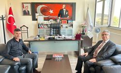 Yozgat İl Sağlık Müdürü Çandır Başkanına ziyarette bulundu!