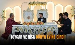 Toygar ve Nisa dünya evine girdi