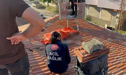 Tamir ettiği çatı sonu oldu