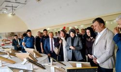Kadışehri halk eğitimi merkezi yıl sonu sergisi açıldı