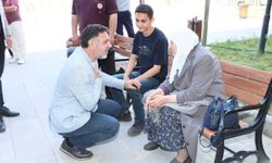 Yerköy Devlet Hastanesinde fidan dikimi ve moral ziyareti yapıldı