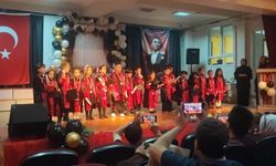 Yozgat Anaokulunda miniklerin mezuniyet heyecanı