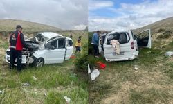 Takla atan otomobilde 5 kişi yaralandı!
